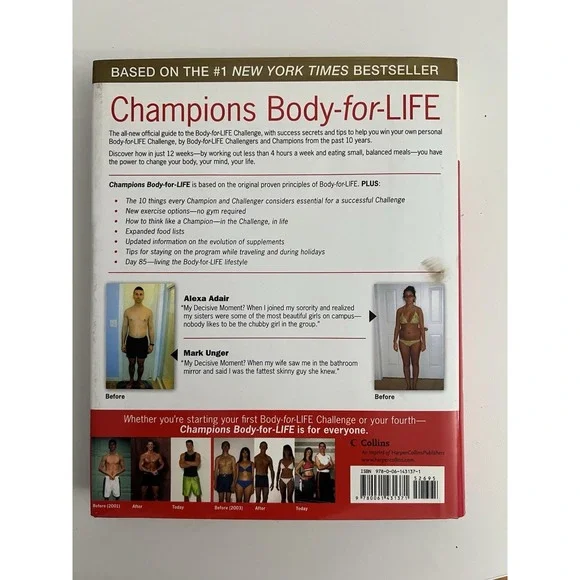 Champions‎ Body for Life: 12 Weeks to Mental and Physical Strength! - Picture 2 of 2